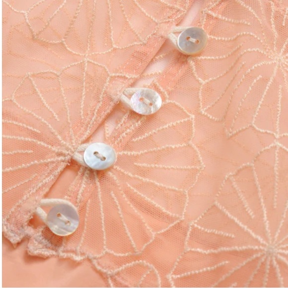 Icone Body Sorbetto Bodysuit Lingerie Peach Small NWT - Picture 6 of 9